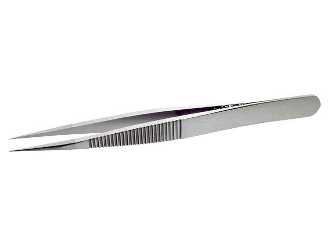 Pincet; 110mm; De vorm van de punt: scherp; niet-magnetische Pincet; 110mm; De vorm van de punt: scherp; niet-magnetische